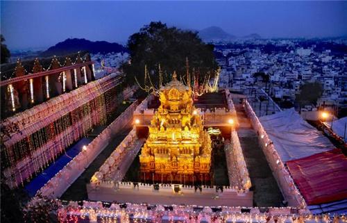 Vijayawada Kanakadurga Temple – Temple Vihar – Famous Temples in India